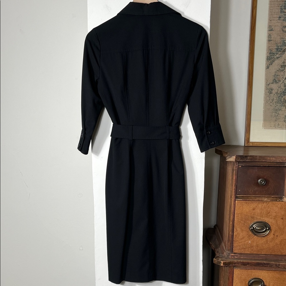 Banana Republic Black Button-Up Dress 💜 - Picture 6 of 9